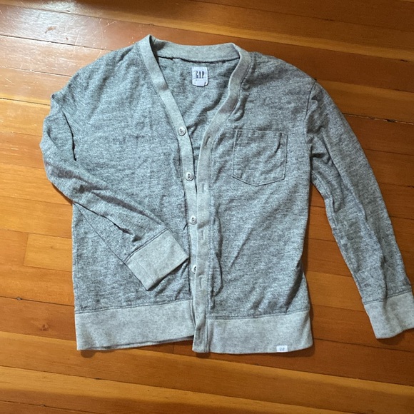 GAP Kids, Marled cardigan sweatshirt - Picture 2 of 2